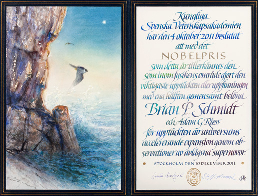 Nobel diploma